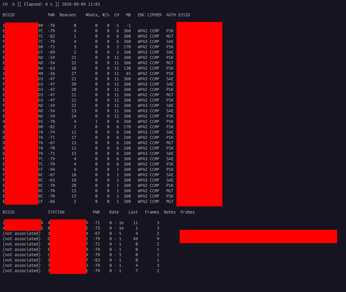 Capturing Wireless Network Traffic