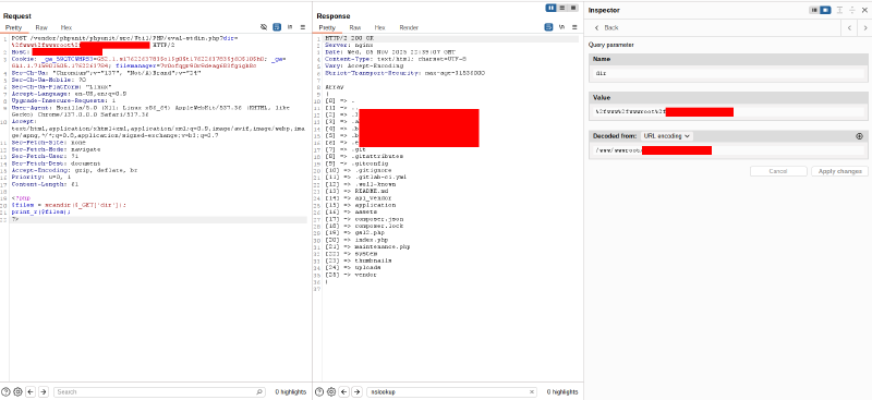 Featured image of post Dumping Source Code and Accessing Internal Databases via a Phpunit Vulnerability