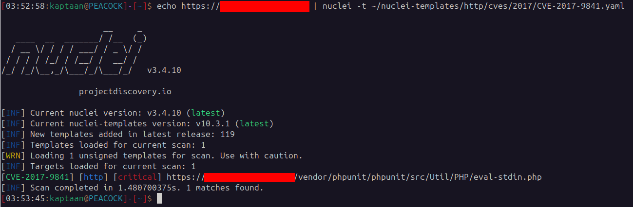 Nuclei Vulnerability Scan