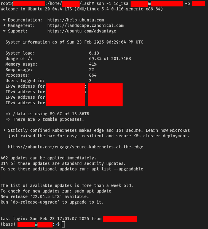 SSH Connection