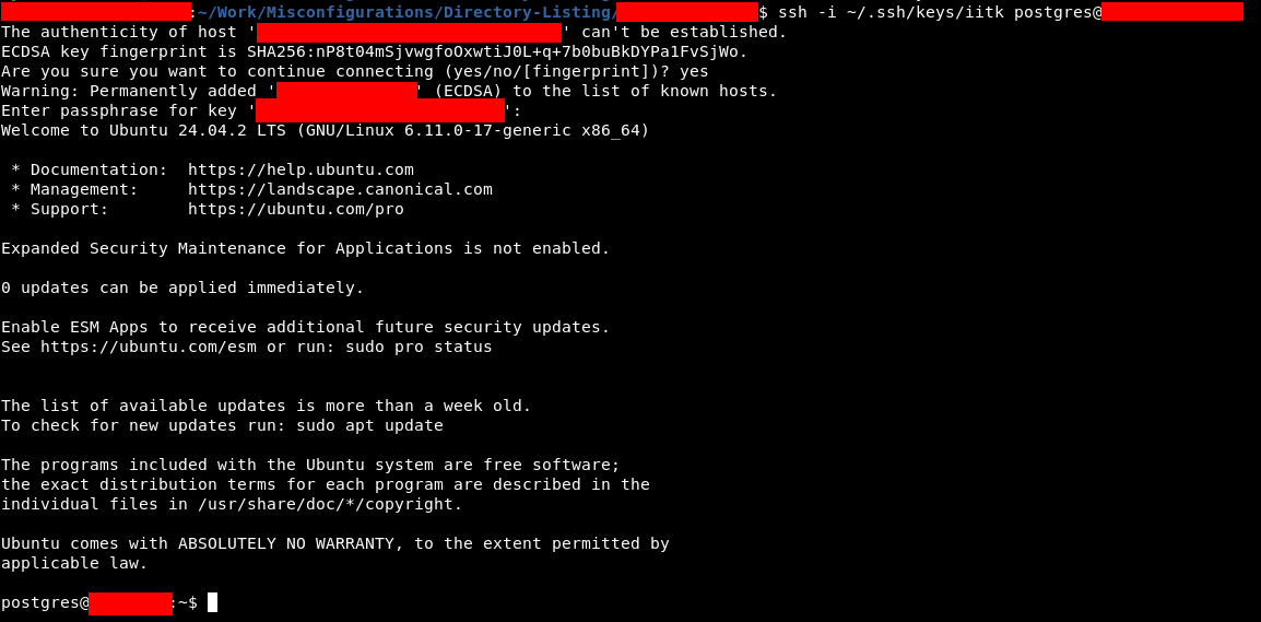 SSH Connection