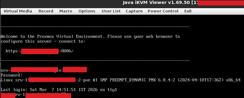 Backdoor User Login via KVM Viewer