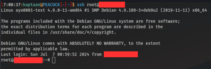 SSH Root