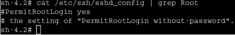 SSH Root Login