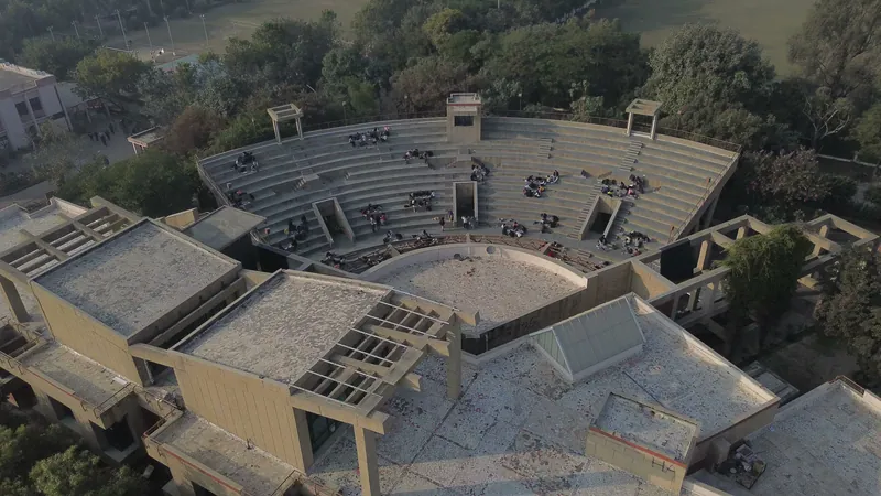 IIT Kanpur · Drone still 11