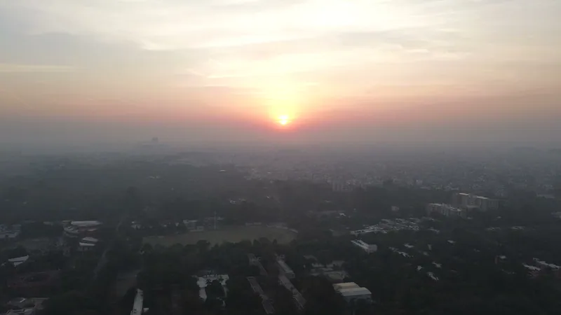 IIT Kanpur · Drone still 25