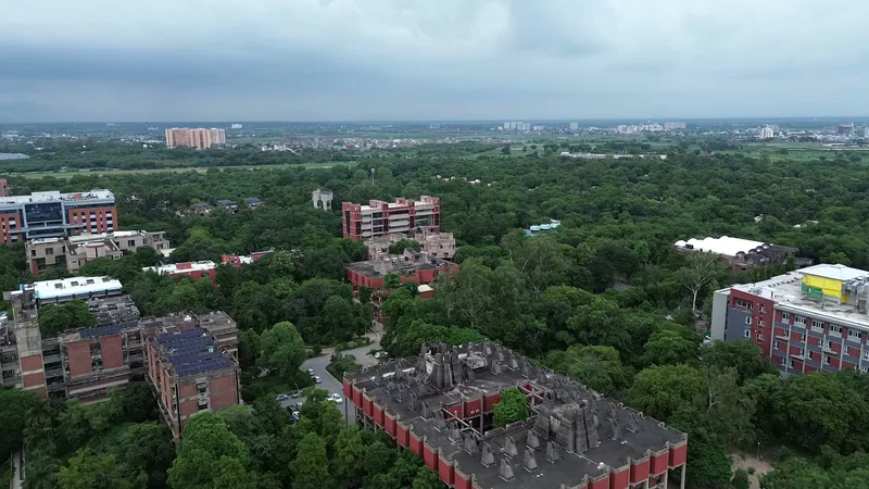IIT Kanpur · Drone still 6