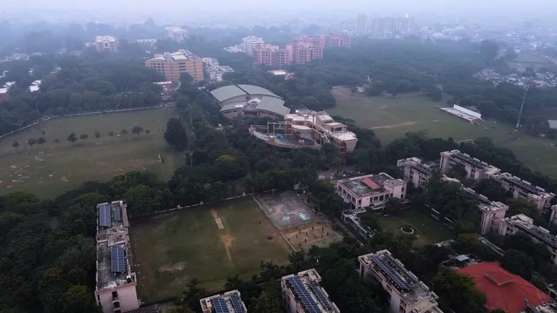 IIT Kanpur · Drone still 17