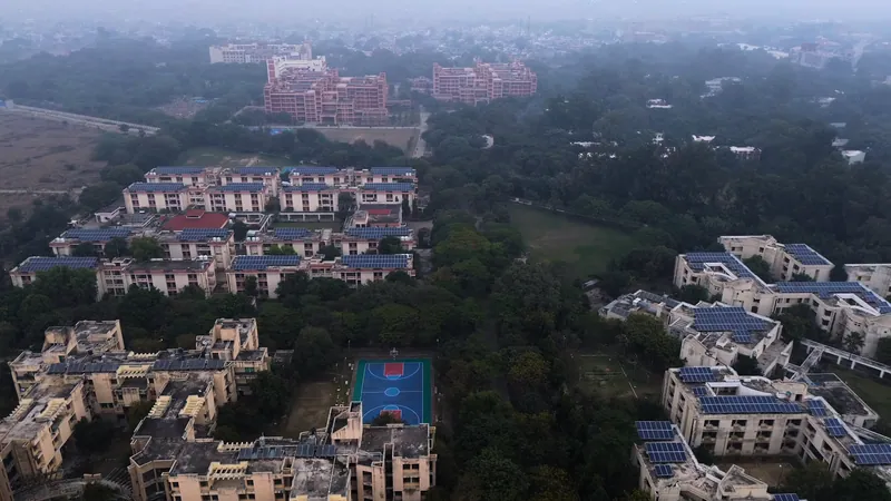 IIT Kanpur · Drone still 16