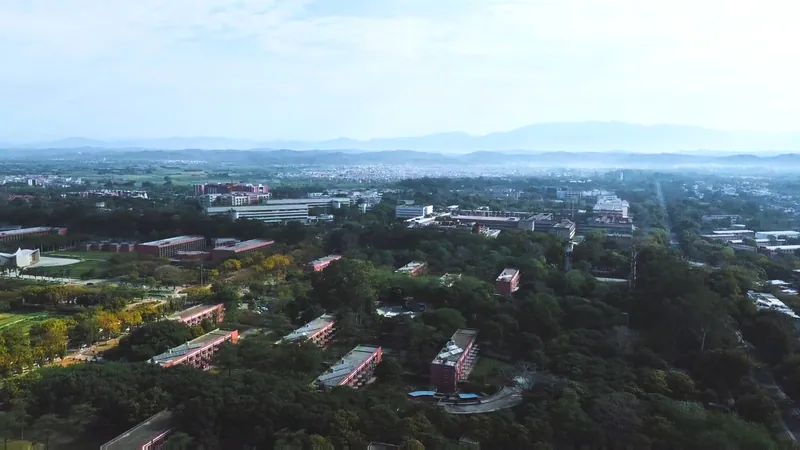 Panjab University · Drone still 1