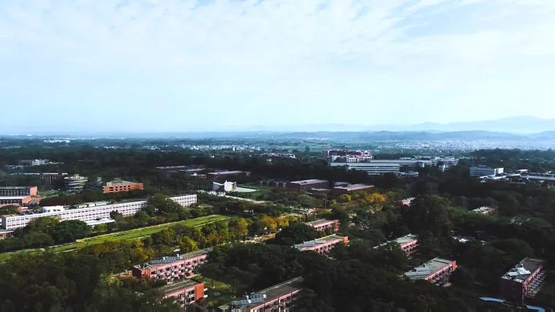 Panjab University · Drone still 2
